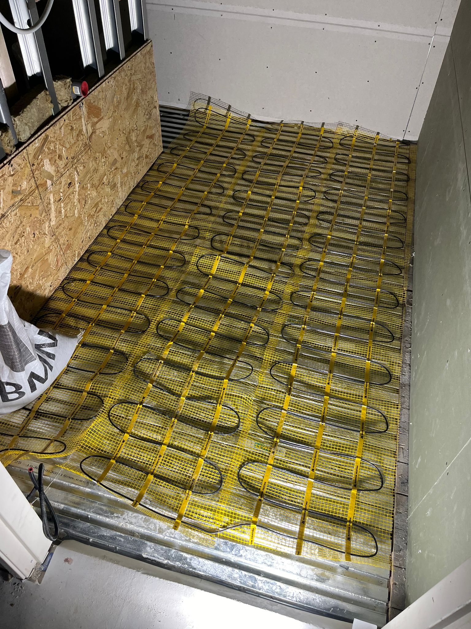 Vloerverwarming plaatsen