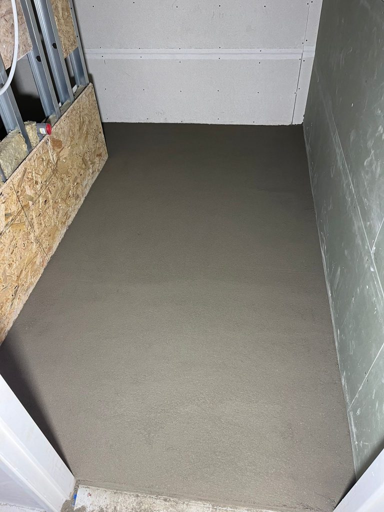 Vloer met verwarming