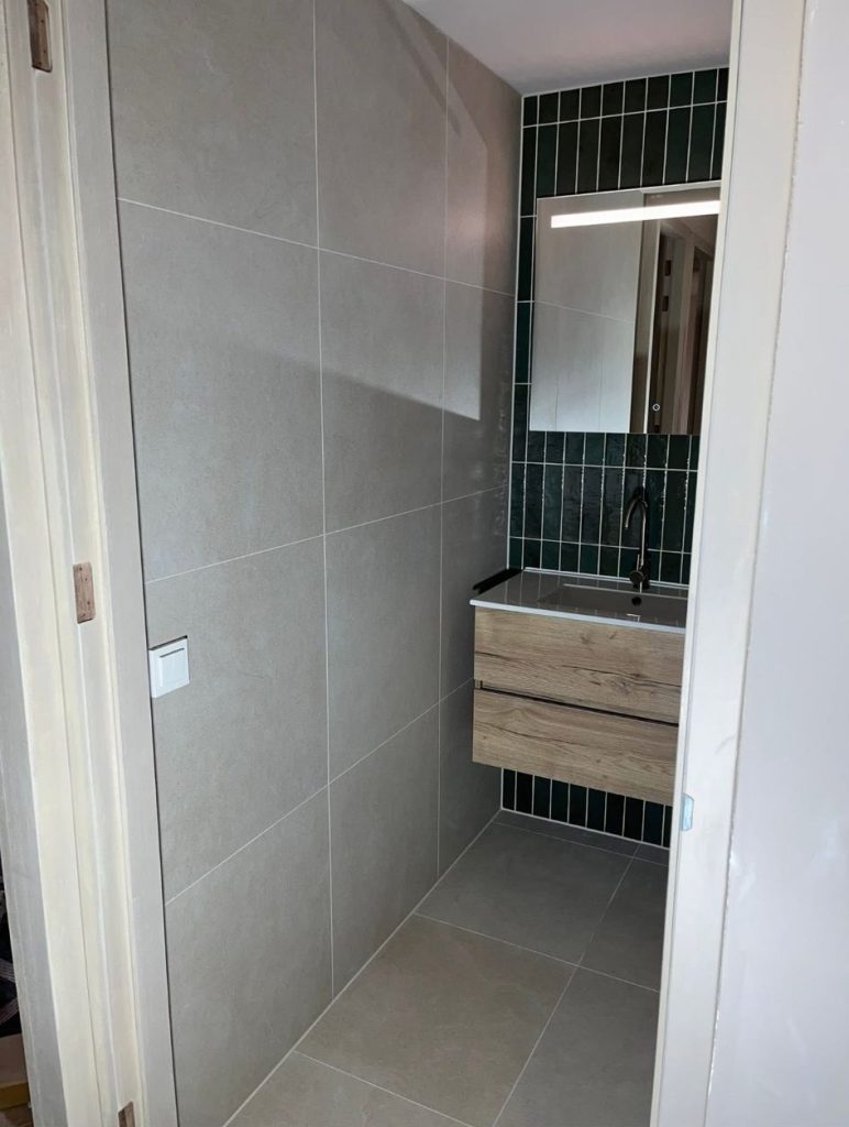 Badkamer volledig vervangen