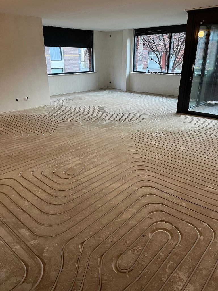 Vloerverwarming installeren