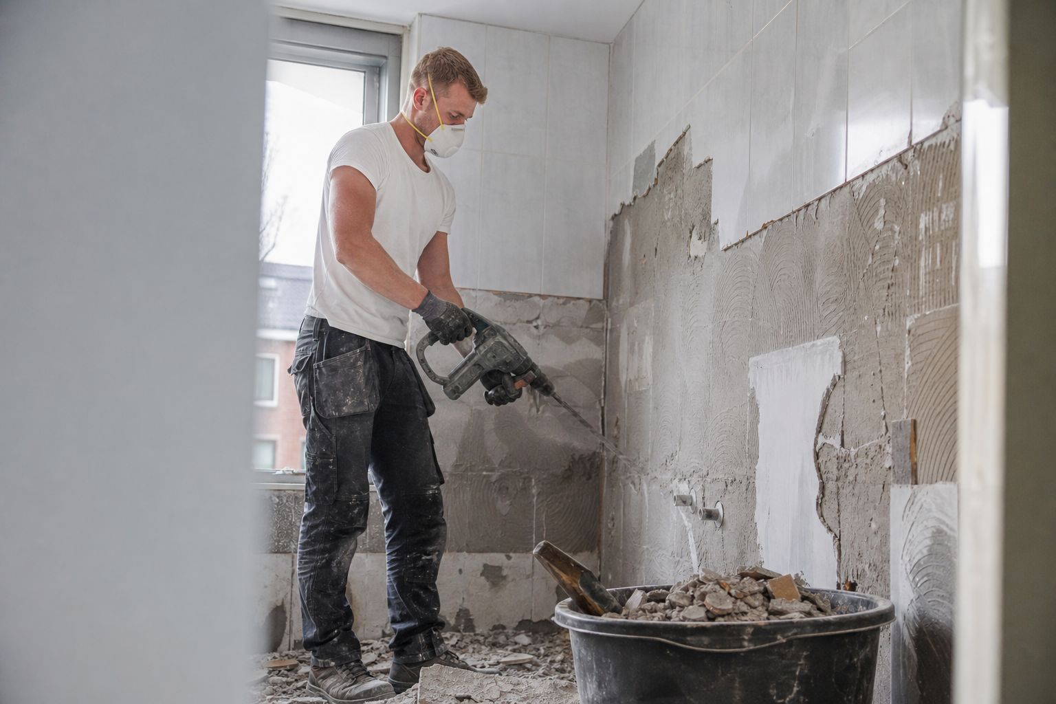 Badkamer renovatie Alphen aan den Rijn