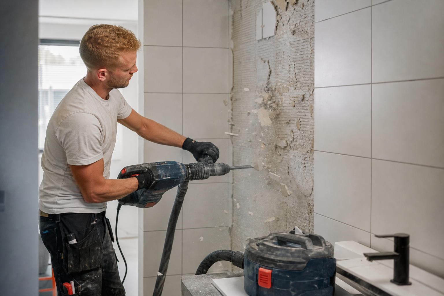 Badkamer renovatie Rotterdam
