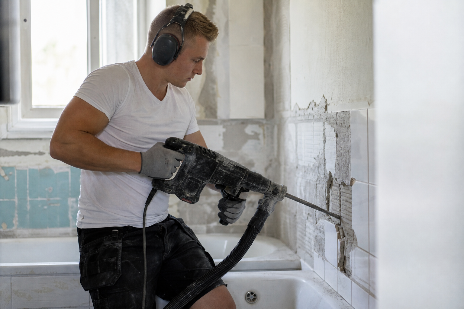 Badkamer renovatie Breda