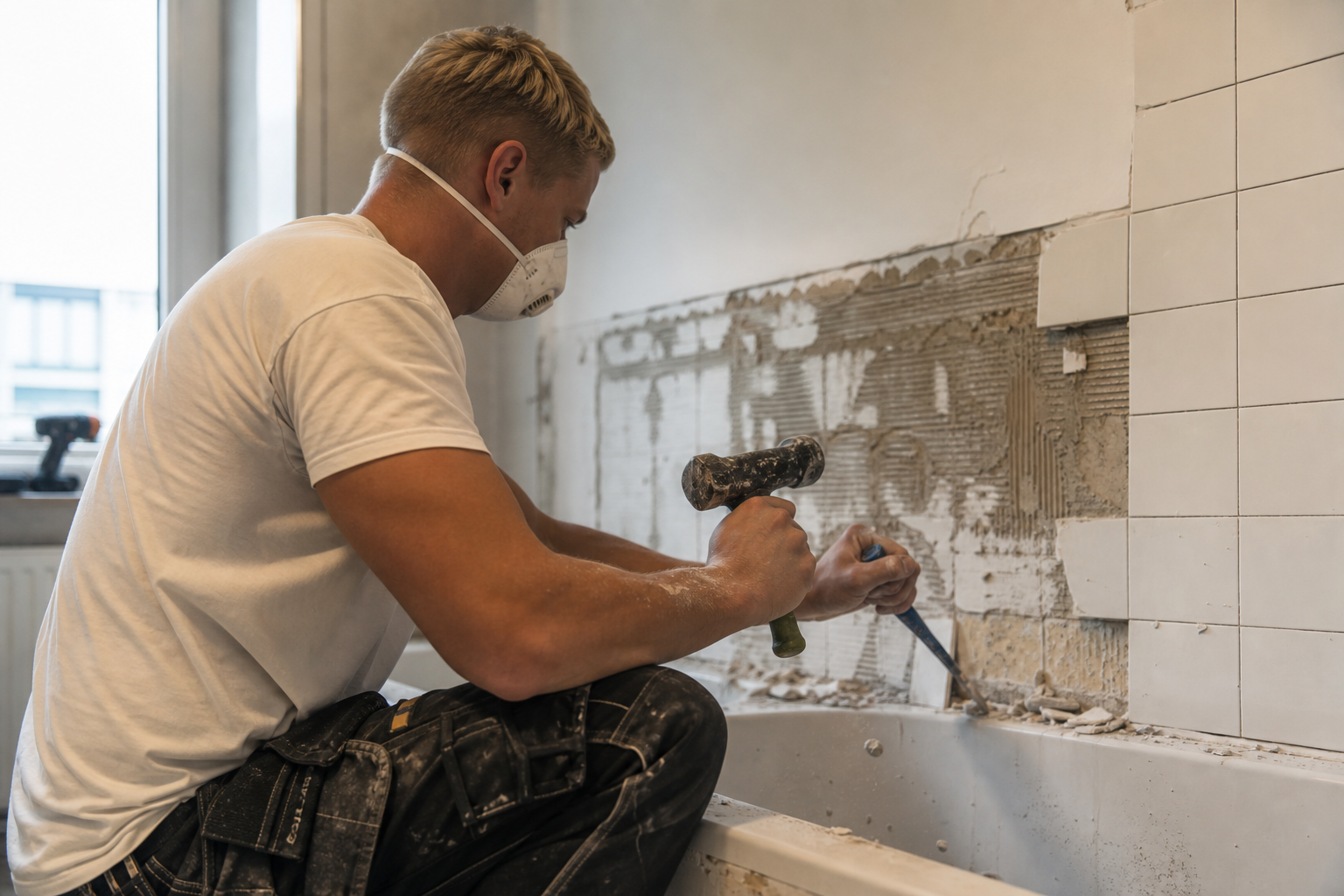Badkamer renovatie Leiden